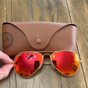 Ray-Ban RB 3025 orange lense
